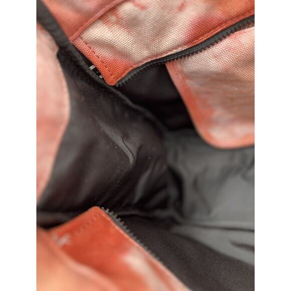 Marc Jacobs Front Mono Melon/Orange/red Multicolor Lg Signet Women's Tote New - Picture 9 of 15